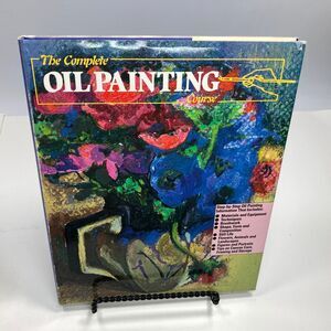 SEE INSIDE - VIDEO Vintage Complete Oil Painting Course 1986 HC DJ - Crescent NY